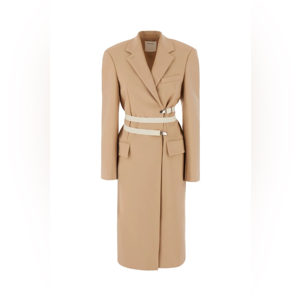 Sportmax
Belted Long-Sleeved Coat